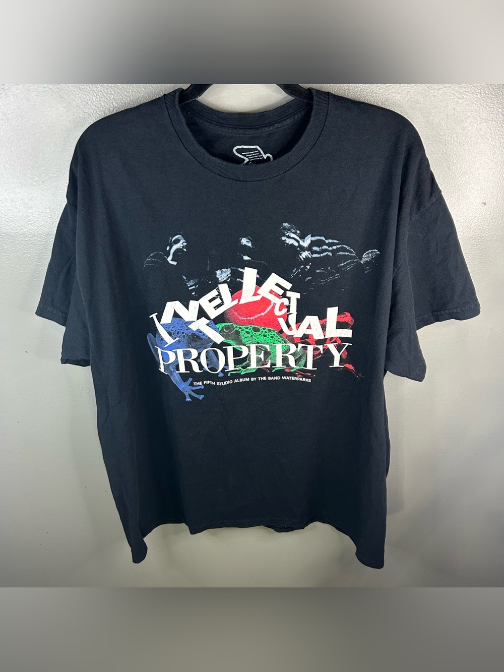 Waterparks Intellectual Property Band Tour Concert Black Shirt Size XL